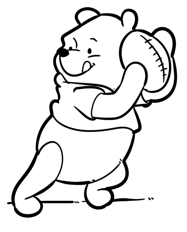 Dibujos para colorear e imprimir Winnie The Pooh