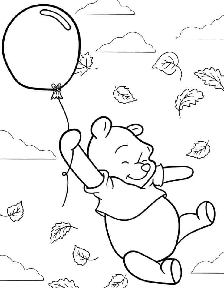 Dibujos para colorear e imprimir Winnie The Pooh