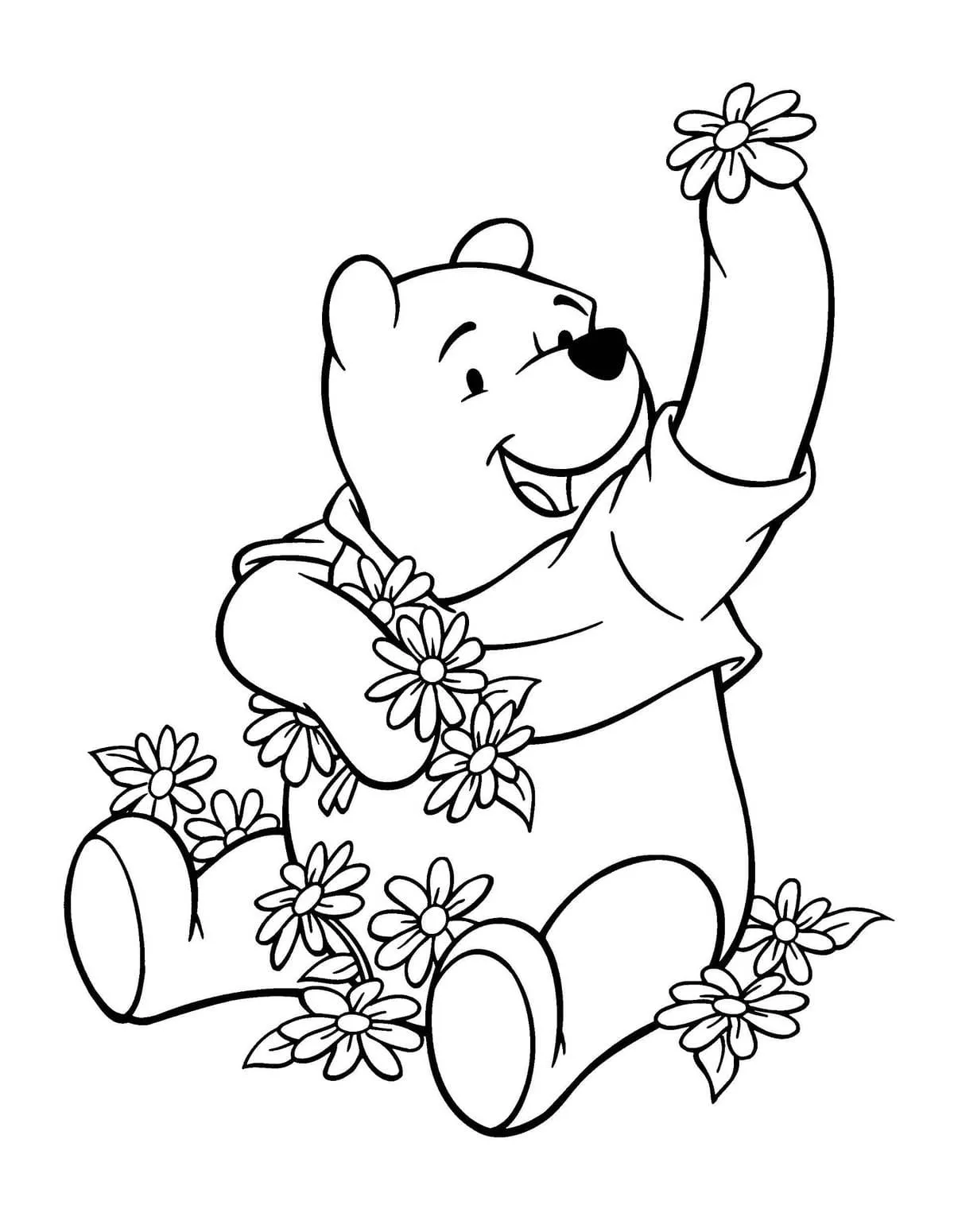 Dibujos para colorear e imprimir Winnie The Pooh