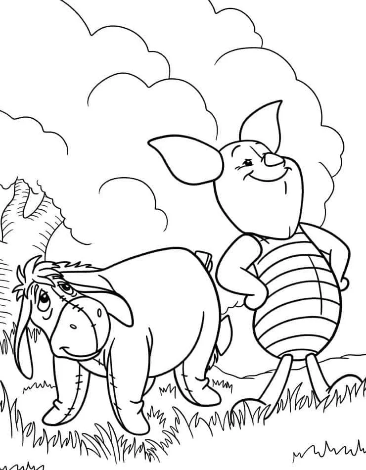 Dibujos para colorear e imprimir Winnie The Pooh