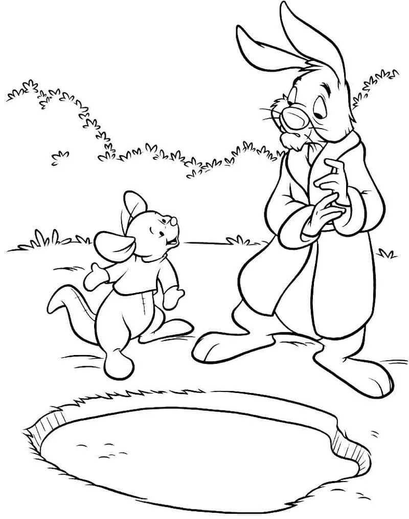 Dibujos para colorear e imprimir Winnie The Pooh