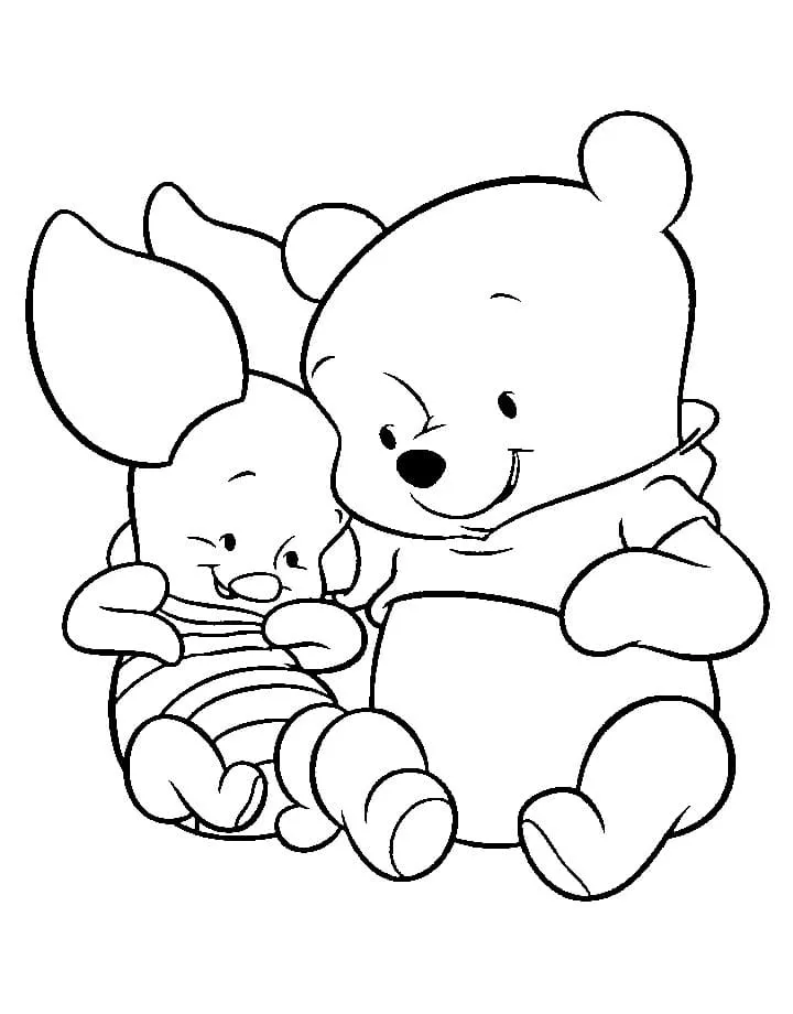 Dibujos para colorear e imprimir Winnie The Pooh