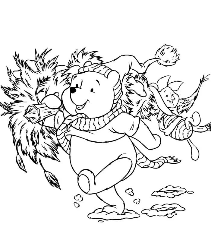 Dibujos para colorear e imprimir Winnie The Pooh