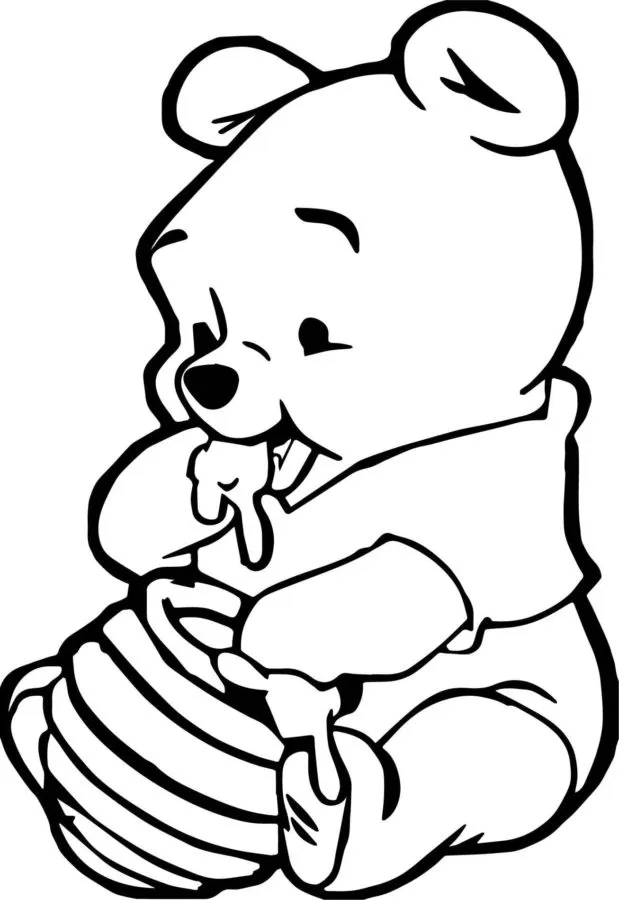 Dibujos para colorear e imprimir Winnie The Pooh