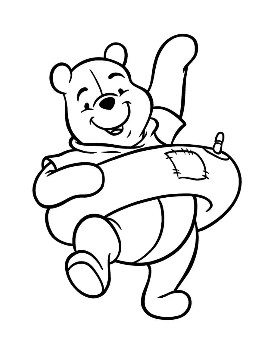 Dibujos para colorear e imprimir Winnie The Pooh