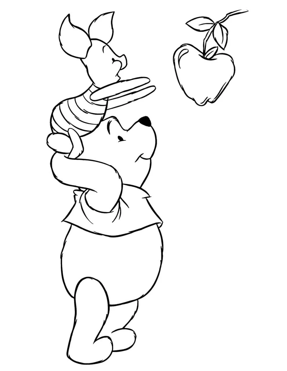 Dibujos para colorear e imprimir Winnie The Pooh