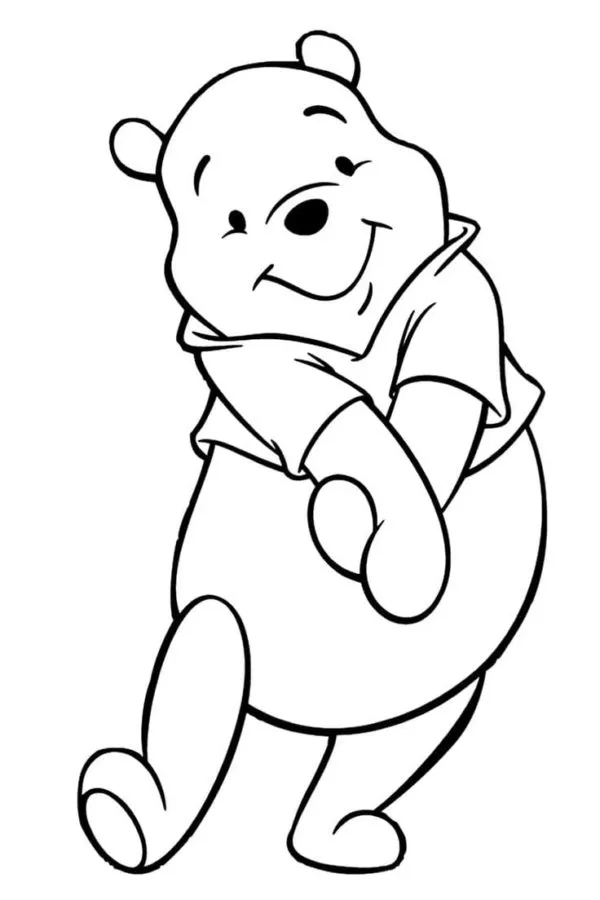 Dibujos para colorear e imprimir Winnie The Pooh