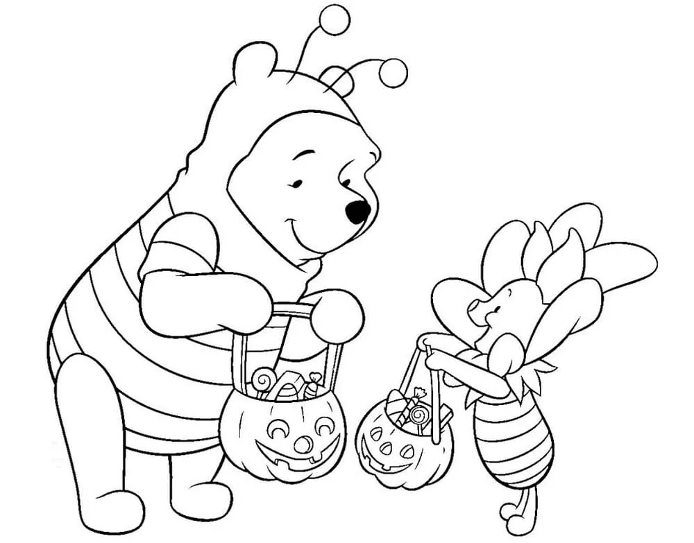 Dibujos para colorear e imprimir Winnie The Pooh