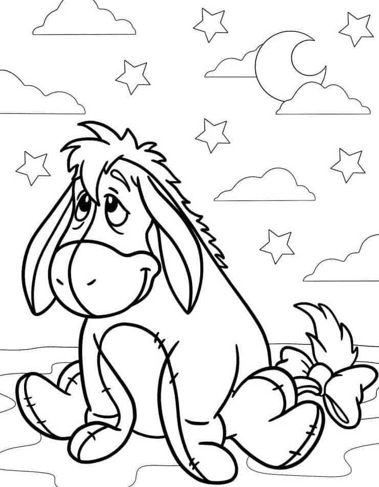 Dibujos para colorear e imprimir Winnie The Pooh