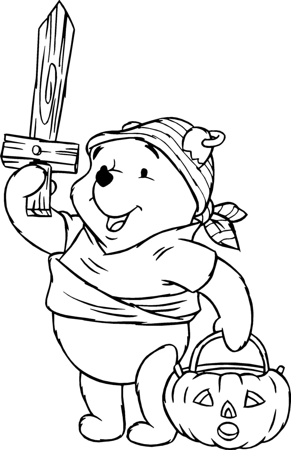 Dibujos para colorear e imprimir Winnie The Pooh