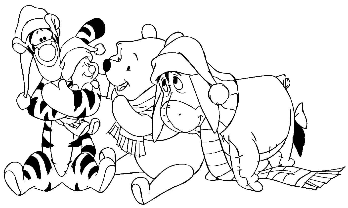 Dibujos para colorear e imprimir Winnie The Pooh