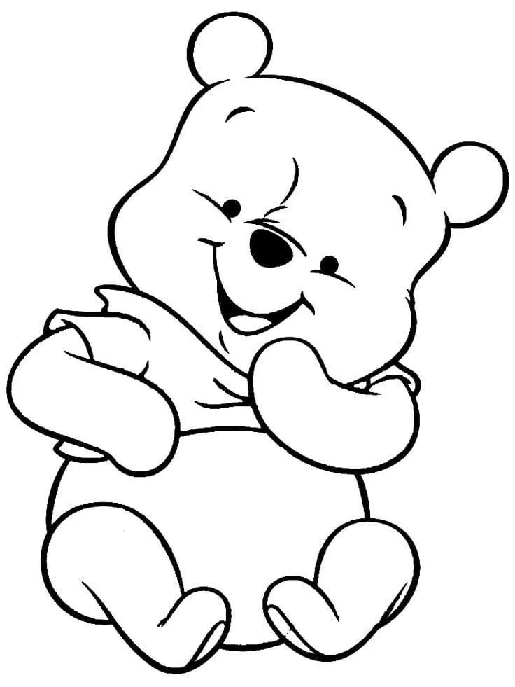 Dibujos para colorear e imprimir Winnie The Pooh