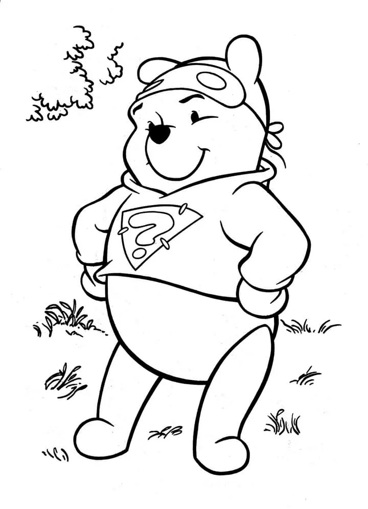 Dibujos para colorear e imprimir Winnie The Pooh