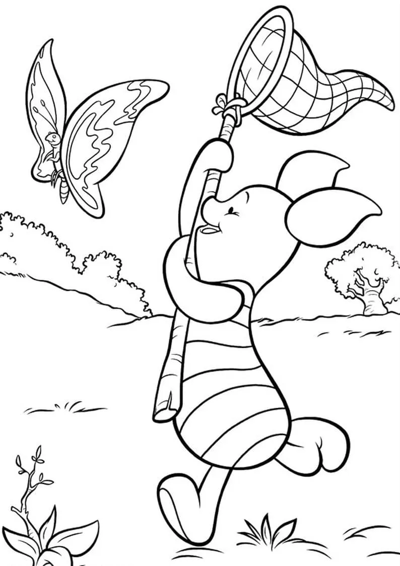 Dibujos para colorear e imprimir Winnie The Pooh