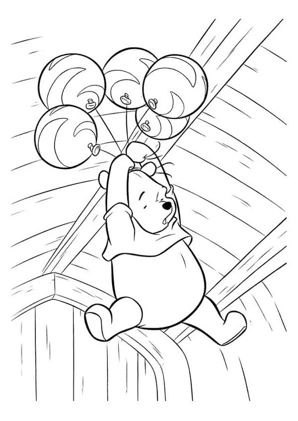 Dibujos para colorear e imprimir Winnie The Pooh