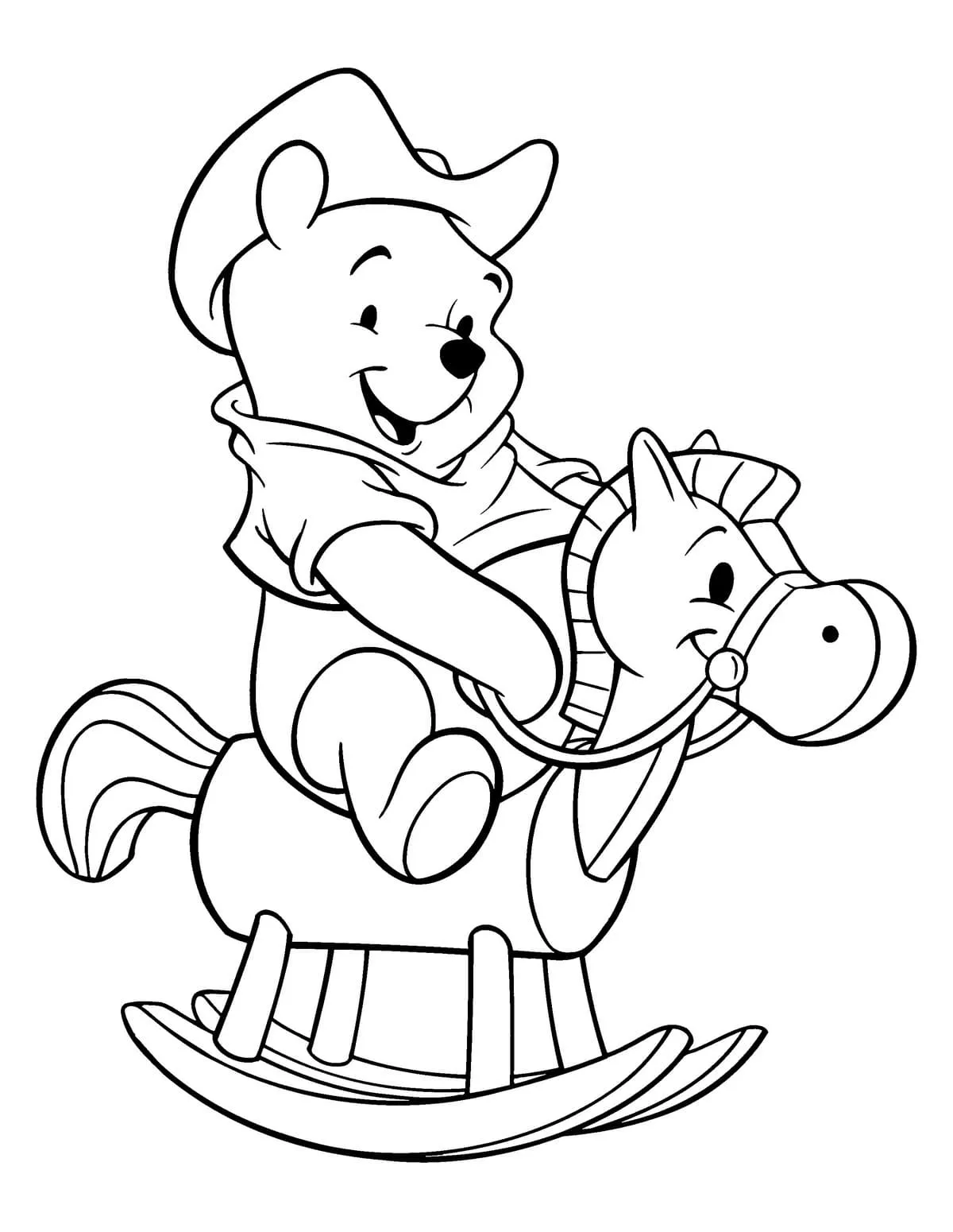 Dibujos para colorear e imprimir Winnie The Pooh