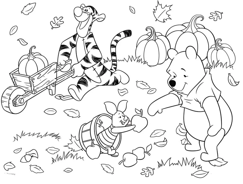 Dibujos para colorear e imprimir Winnie The Pooh