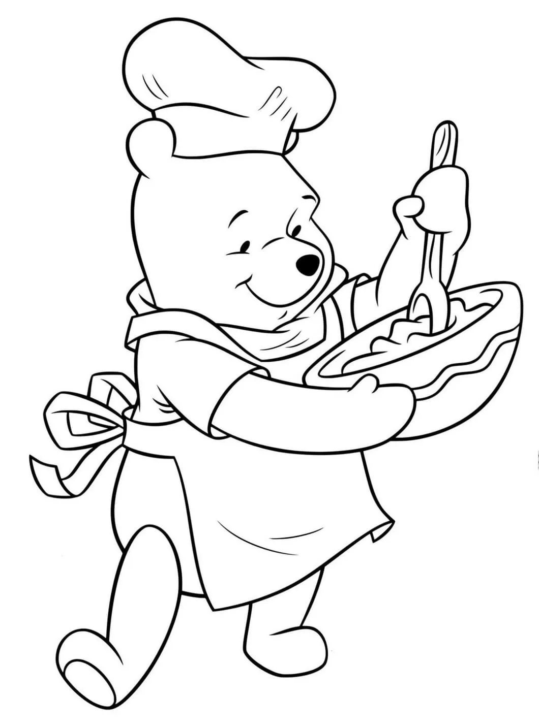 Dibujos para colorear e imprimir Winnie The Pooh