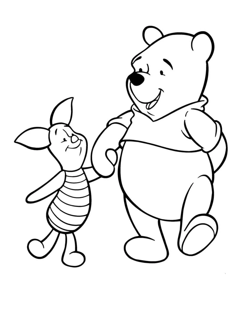 Dibujos para colorear e imprimir Winnie The Pooh