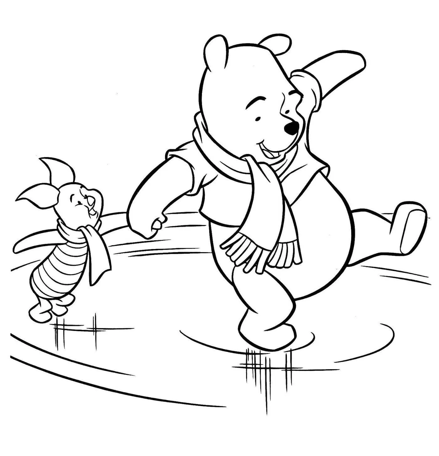 Dibujos para colorear e imprimir Winnie The Pooh