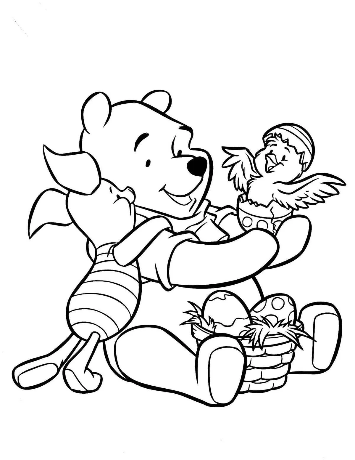 Dibujos para colorear e imprimir Winnie The Pooh