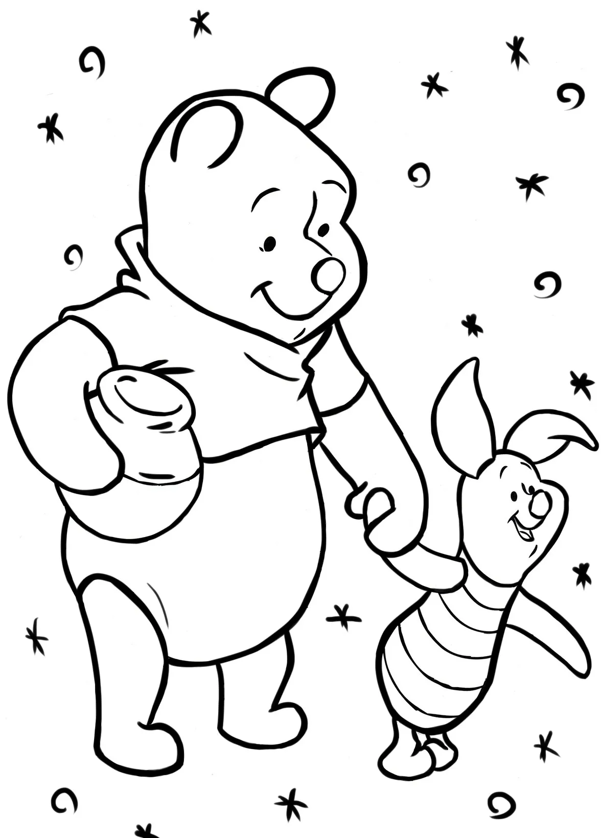 Dibujos para colorear e imprimir Winnie The Pooh