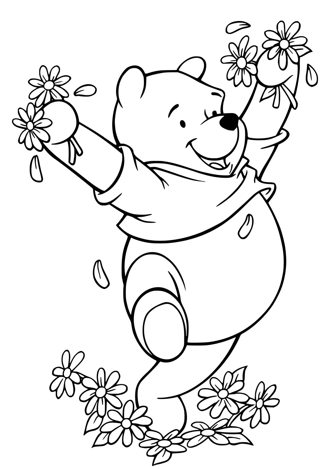 Dibujos para colorear e imprimir Winnie The Pooh