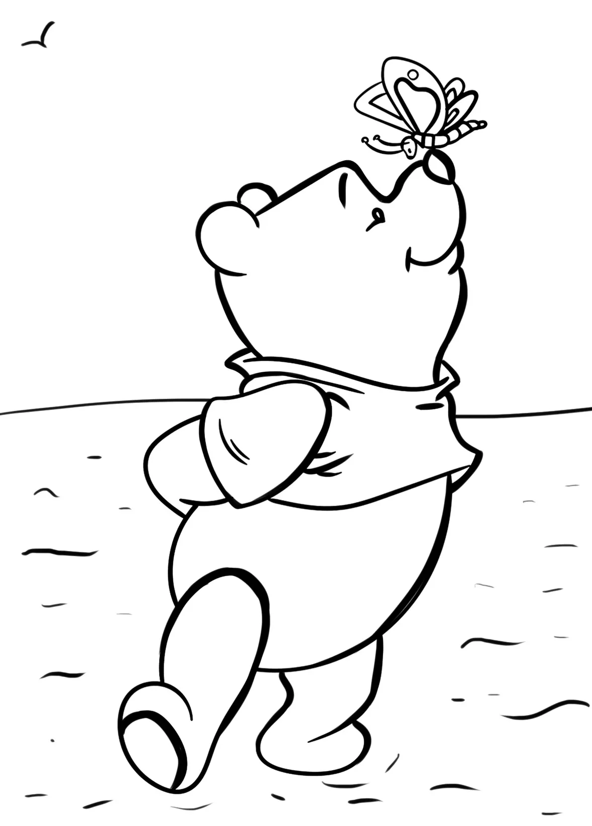 Dibujos para colorear e imprimir Winnie The Pooh