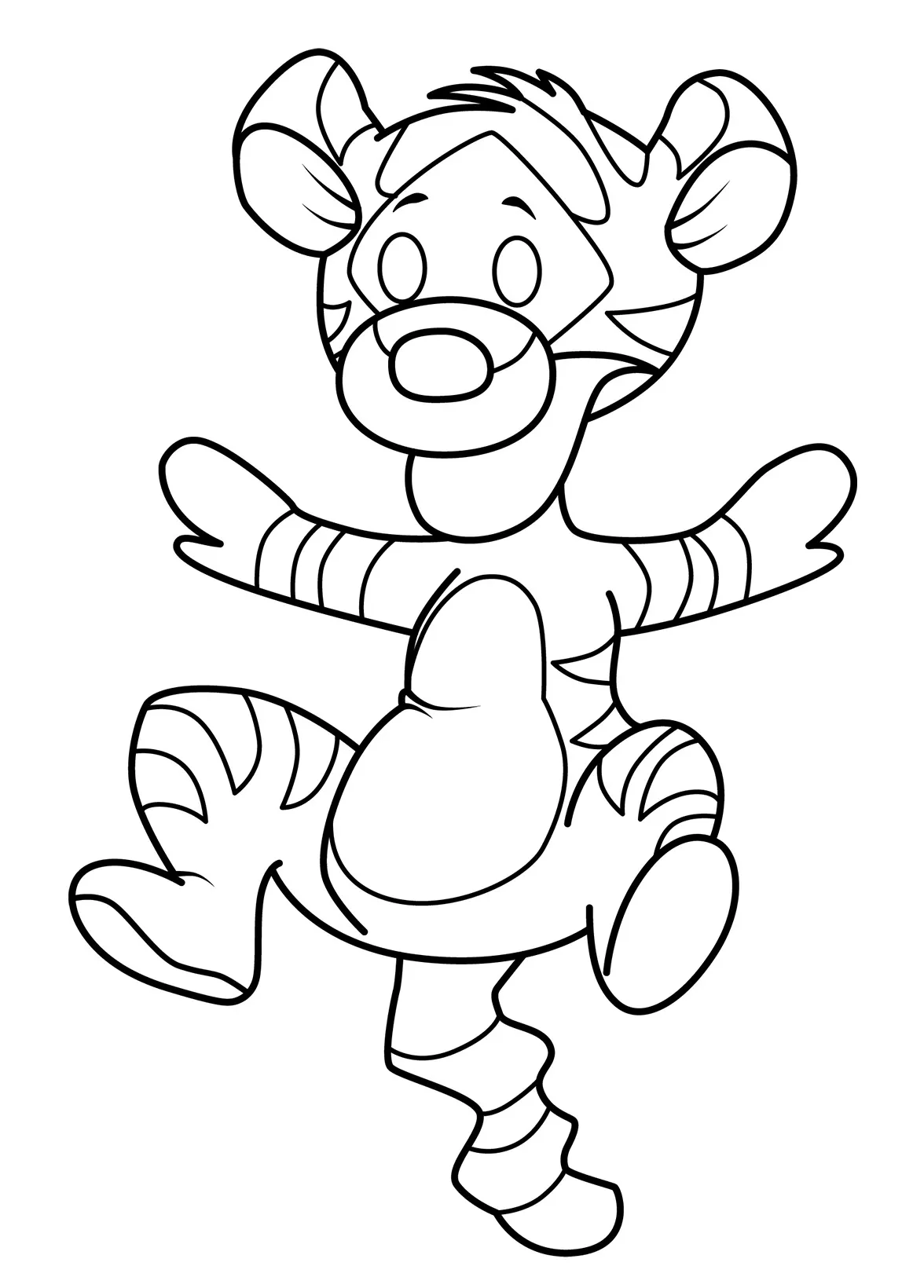 Dibujos para colorear e imprimir Winnie The Pooh