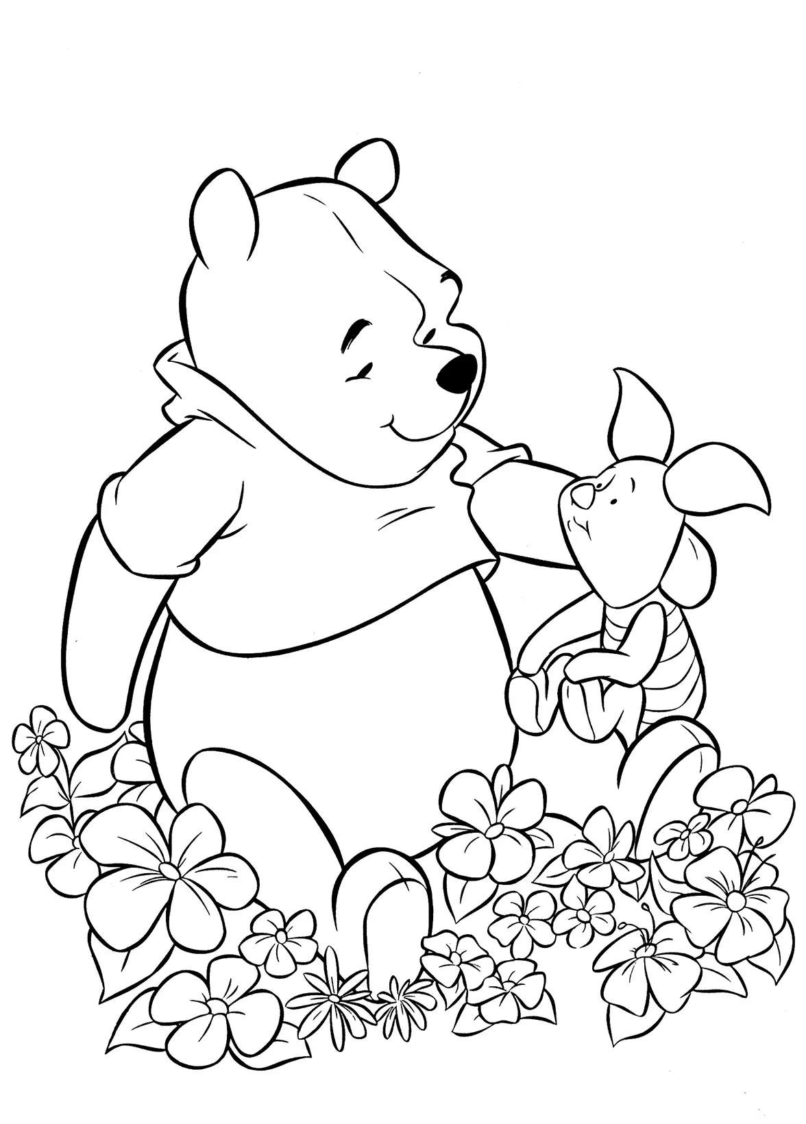 Dibujos para colorear e imprimir Winnie The Pooh