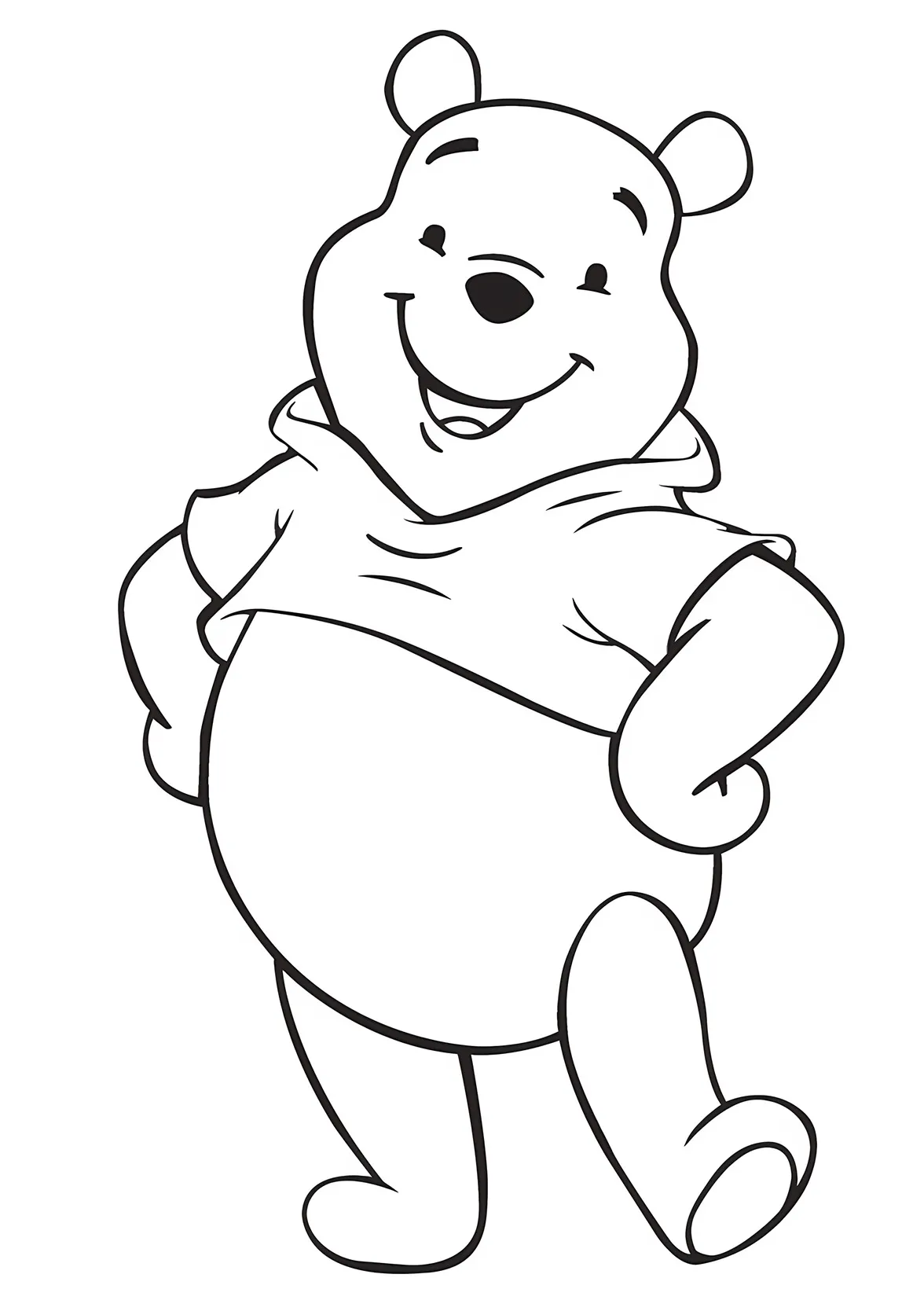 Dibujos para colorear e imprimir Winnie The Pooh