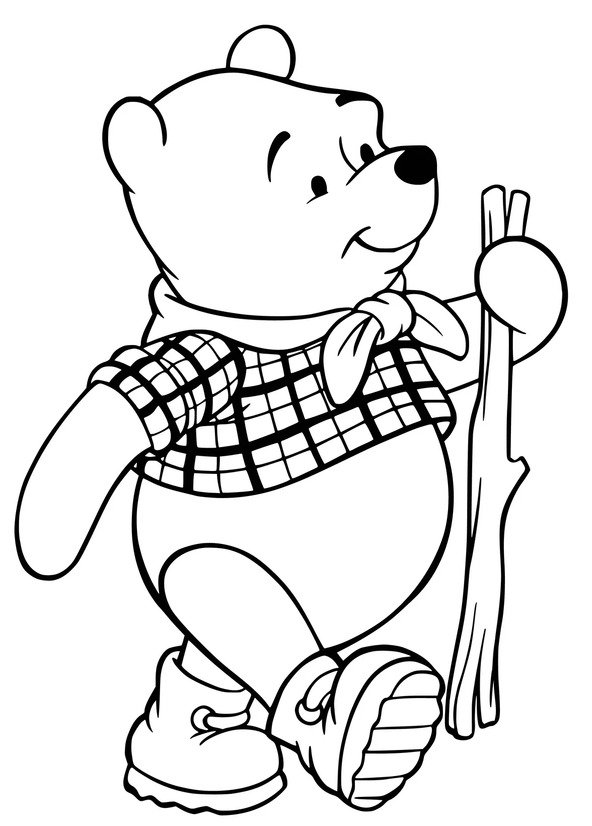 Dibujos para colorear e imprimir Winnie The Pooh