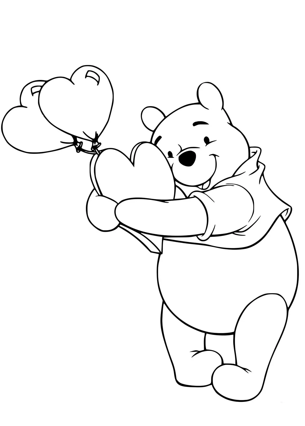 Dibujos para colorear e imprimir Winnie The Pooh