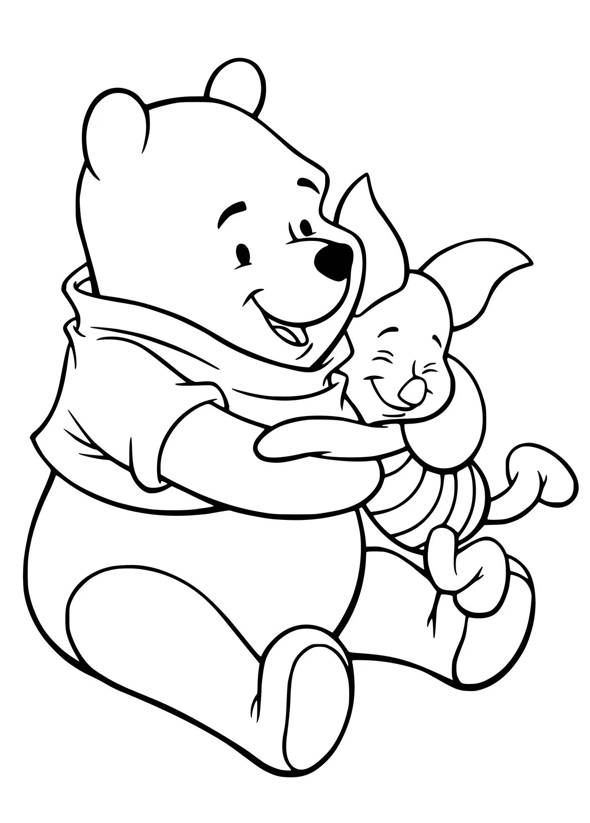 Dibujos para colorear e imprimir Winnie The Pooh