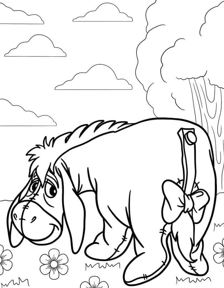 Dibujos para colorear e imprimir Winnie The Pooh