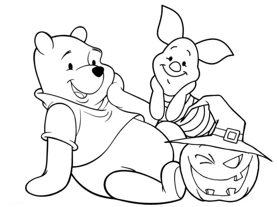 Dibujos para colorear e imprimir Winnie The Pooh