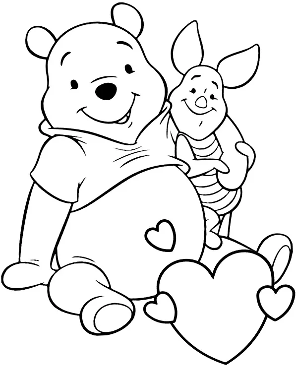 Dibujos para colorear e imprimir Winnie The Pooh