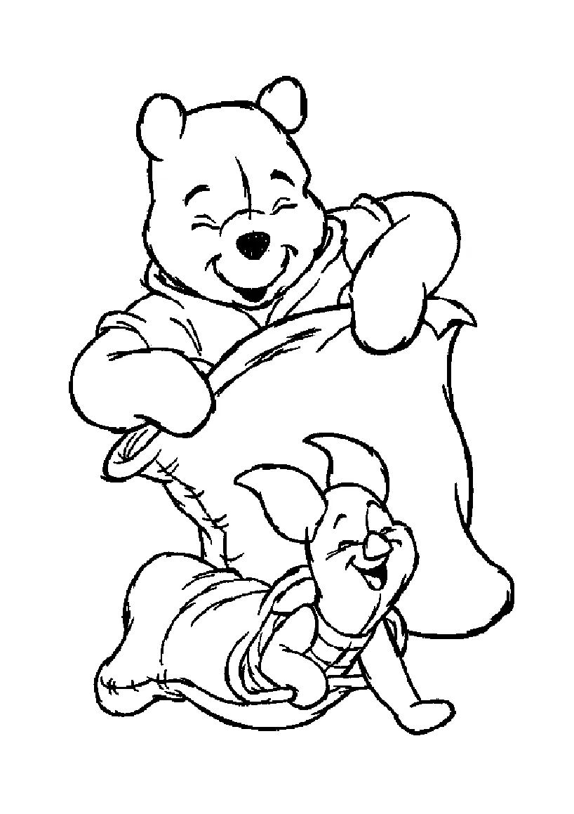 Dibujos para colorear e imprimir Winnie The Pooh