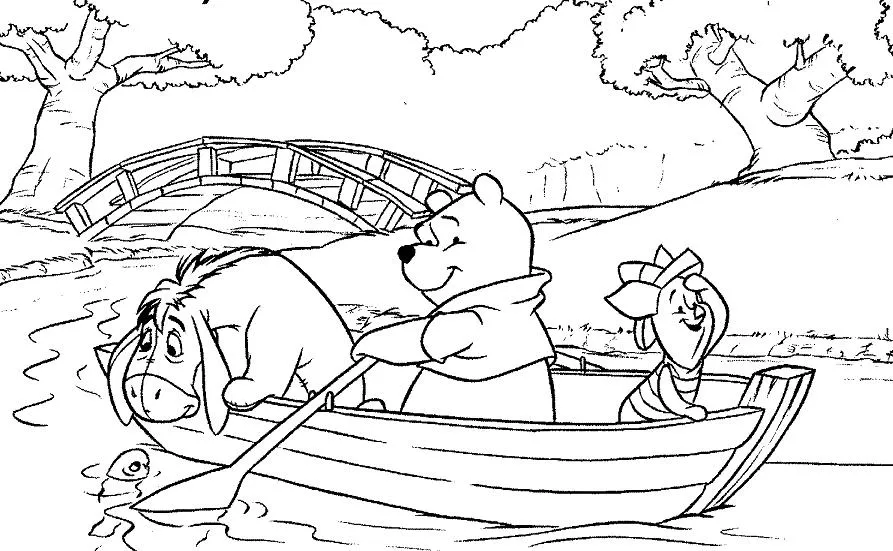 Dibujos para colorear e imprimir Winnie The Pooh