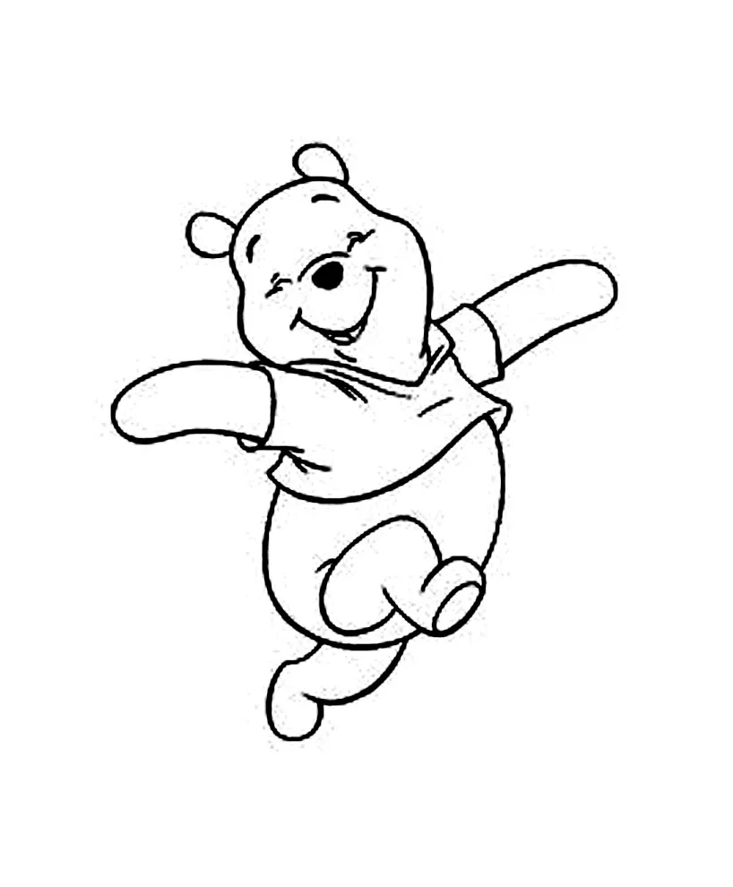 Dibujos para colorear e imprimir Winnie The Pooh