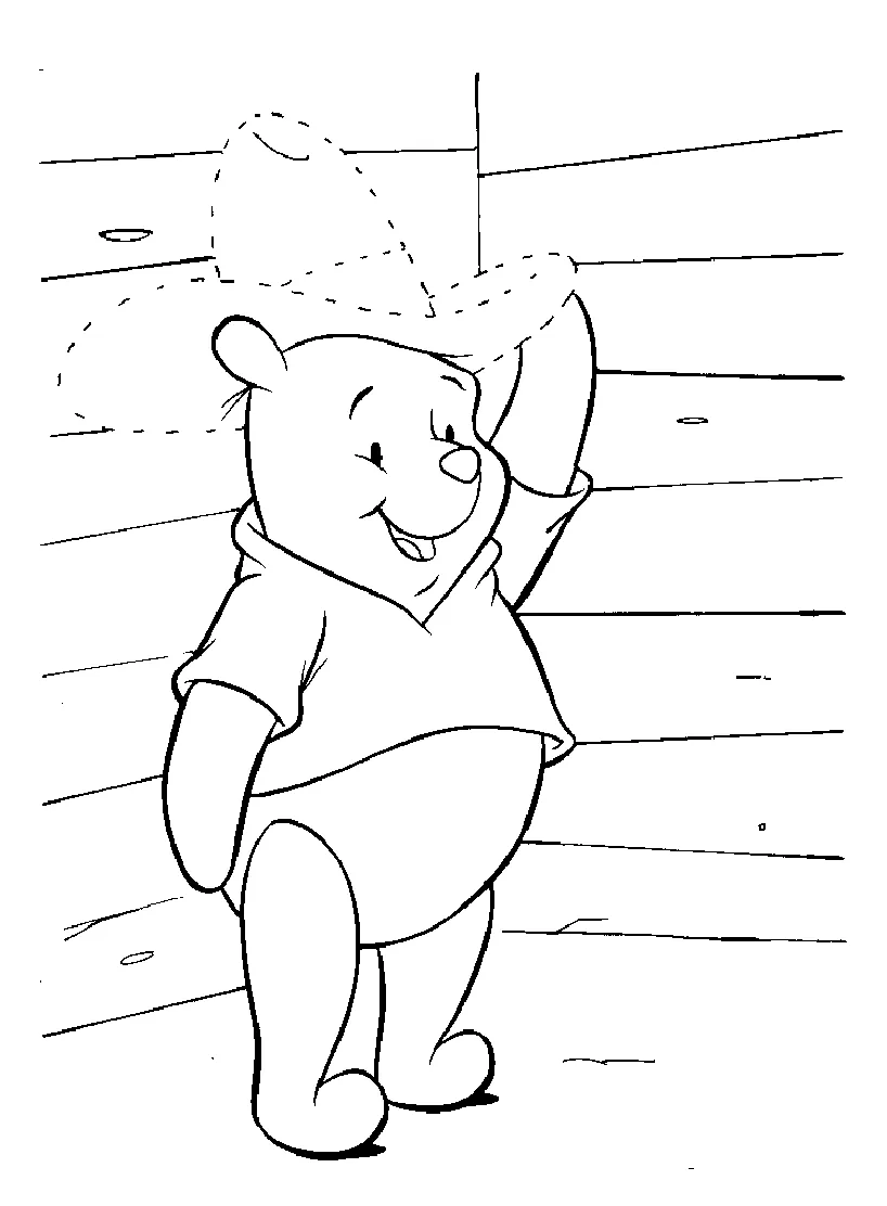 Dibujos para colorear e imprimir Winnie The Pooh