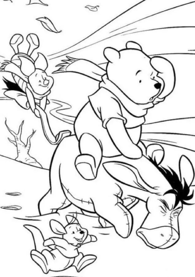 Dibujos para colorear e imprimir Winnie The Pooh