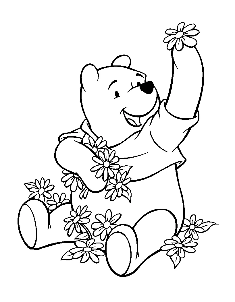 Dibujos para colorear e imprimir Winnie The Pooh