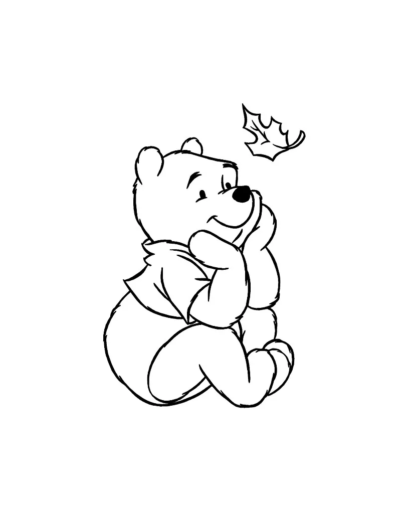 Dibujos para colorear e imprimir Winnie The Pooh