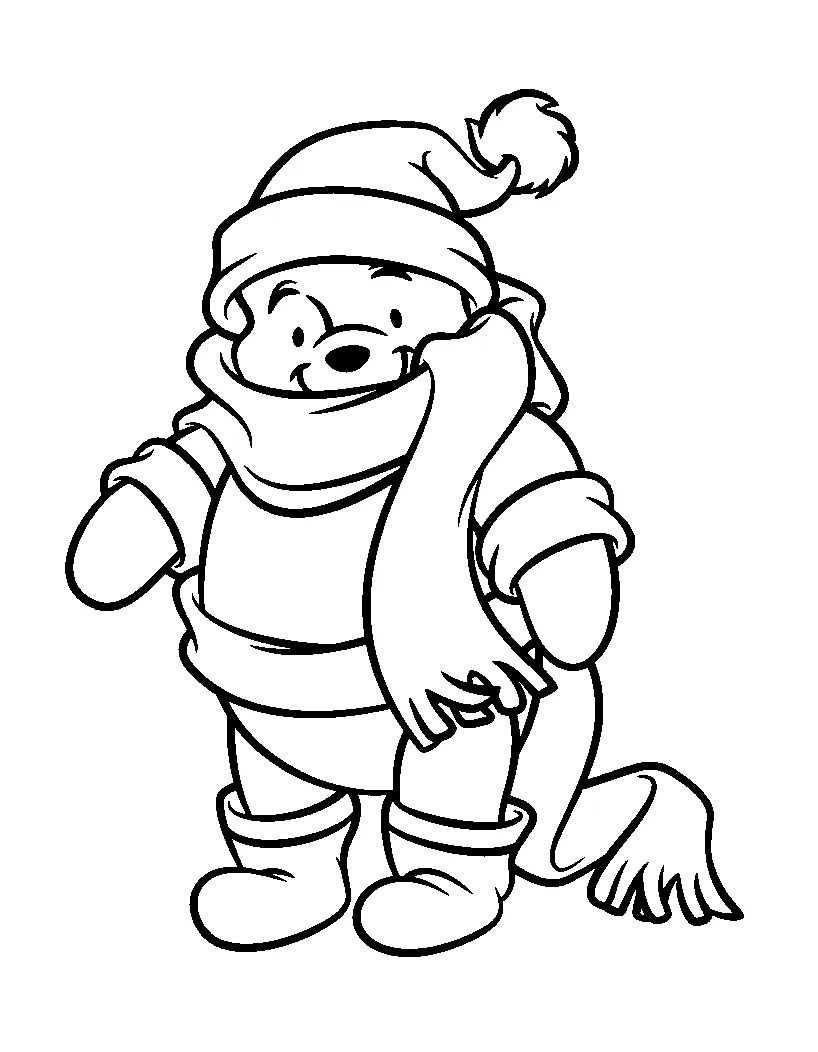 Dibujos para colorear e imprimir Winnie The Pooh