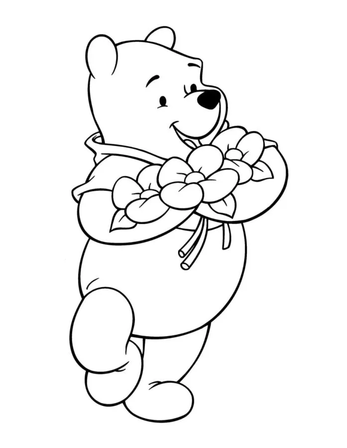 Dibujos para colorear e imprimir Winnie The Pooh