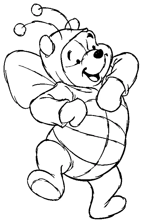 Dibujos para colorear e imprimir Winnie The Pooh