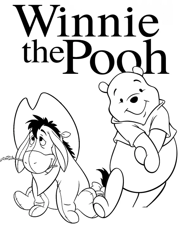 Dibujos para colorear e imprimir Winnie The Pooh