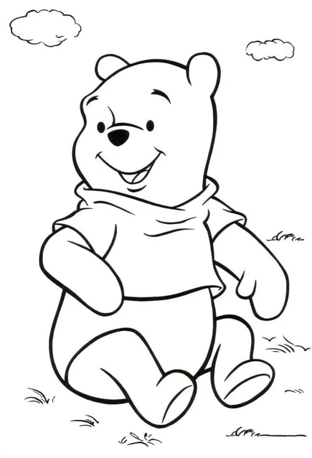 Dibujos para colorear e imprimir Winnie The Pooh