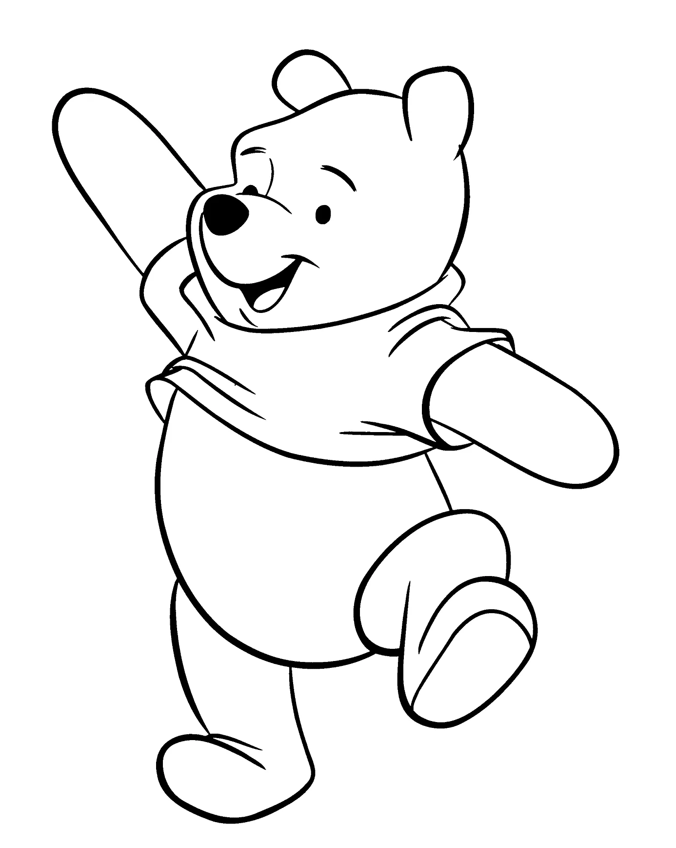 Dibujos para colorear e imprimir Winnie The Pooh